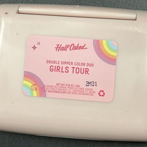 Half Caked Double Dipper Color Duo Girls Tour 0.20 oz. Blush & Highlighter - Picture 4 of 4
